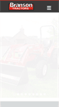 Mobile Screenshot of bransontractors.com